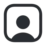 User Square SVG Icon